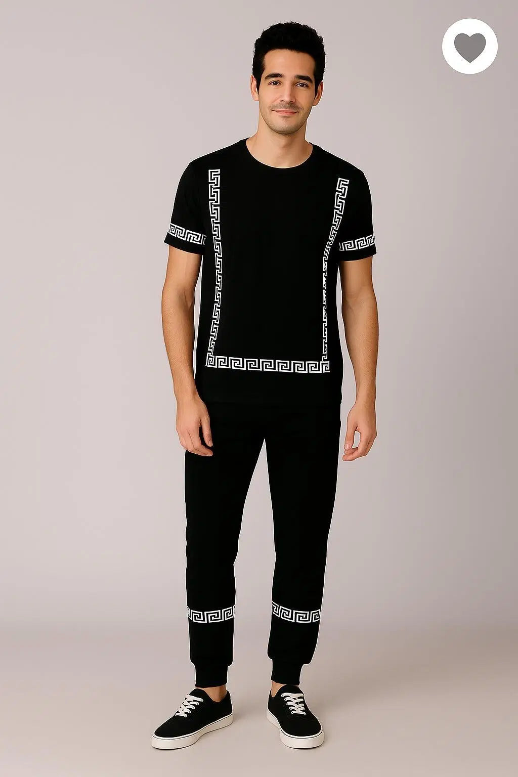 Men's Micro Interlock Printed TrackSuit