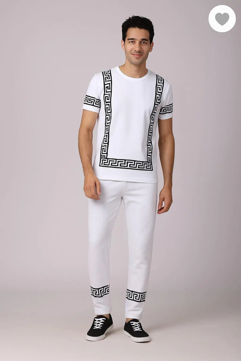 Men's Micro Interlock Printed TrackSuit