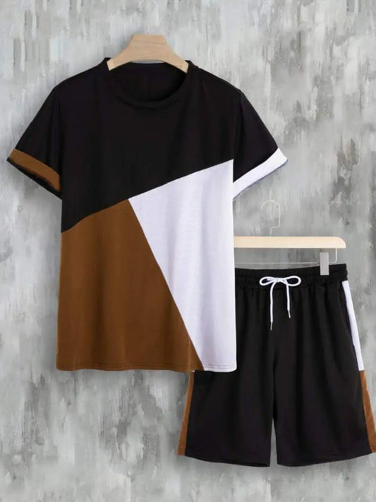 Men's Polyester Printed Track Suit Short Nikar